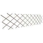 vidaXL Clôture en treillis de saule 5 Pièces 180x60 cm