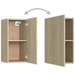 vidaXL Ensemble de meubles TV 5 Pièces Chêne sonoma Bois d'ingénierie
