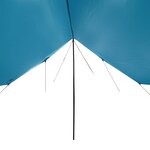 vidaXL Bâche de camping bleu 460x305x210 cm imperméable