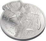 Pièce de monnaie en Argent 5 Dollars g 62.2 (2 oz) Millésime 2021 Ocean Predators 2 Oz GREAT WHITE SHARK