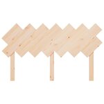 vidaXL Tête de lit 141x3x80 5 cm Bois massif de pin