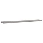 vidaXL Étagères murales 4 Pièces sonoma gris 60x10x1 5 cm bois ingénierie