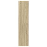 vidaXL Buffet haut chêne sonoma 40x41x185 cm bois d'ingénierie
