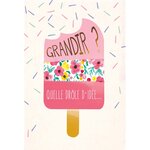 Carte d'anniversaire âme d'enfant - draeger paris