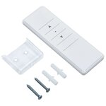 vidaXL Auvent automatique capteur de vent/LED 450x300cm Jaune et blanc