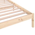 vidaXL Cadre de lit bois de pin massif 100x200 cm