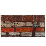 vidaXL Mobilier de bar 5 Pièces Bois de récupération massif Multicolore