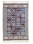 Tapis de salon CHAOUEN 120 x 180 cm - Bleu
