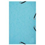 Chemise 3 Rabats À Élastiques Aquarel + 25 Fiches Bristol 125x200mm - 4 Couleurs Assorties - Couleurs Assorties - X 10 - Exacompta