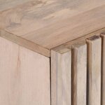 vidaXL Buffet 60x34x75 cm bois de manguier massif