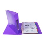 Clas Pp Cristal 23x22 2ax-30 Écart.80mm - Couleurs Assorties - X 15 - Exacompta