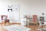 Tapis pour chambre Enfant 120 x 160 cm - Rose