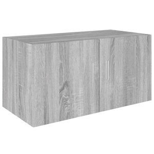 vidaXL Armoire murale Sonoma gris 80x39x40 cm Bois d'ingénierie