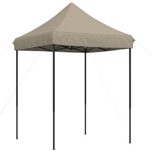 vidaXL Tente de fête Taupe 200 x 200 x 306 cm Tissu Oxford