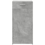 vidaXL Buffet gris béton 45x42 5x93 cm bois d'ingénierie
