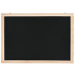 Tableau mural bois de cèdre 40 x 60 cm noir 02_0045533