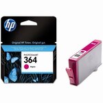 Hp 364 cartouche d'encre magenta authentique pour hp deskjet 3070a et hp photosmart 5525/6525 (cb319ee)