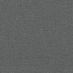 vidaXL Ensemble de canapés 3 Pièces gris foncé tissu