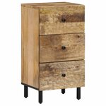 vidaXL Armoire latérale 40x33x75 cm bois massif de manguier