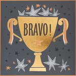 Carte bravo coupe dorée - draeger paris