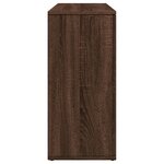 vidaXL Buffet chêne marron 90 5x29 5x65 cm bois d'ingénierie
