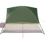 vidaXL Tente familiale à dôme 6 personnes vert imperméable