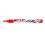 Marqueur Acrylique 5100 Rouge Trafic Pointe Moyenne 2-3 mm x 3 EDDING