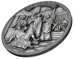 IDES OF MARCH Assassination of Julius Caesar Famous Assassinations 2 Once Argent Coin 5 Dollars Niue 2023