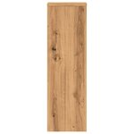 vidaXL Supports pour plantes 2 Pièces chêne artisanal bois d'ingénierie