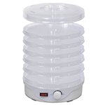 Vidaxl déshydrateur alimentaire rond 250 w 6 plateaux