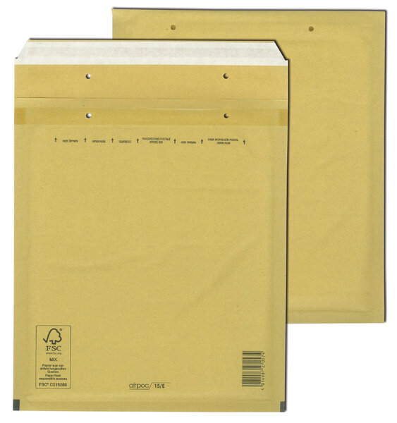 Lot de 200 enveloppes d'expédition avec cousin d'air A11