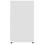 vidaXL Armoire de salle de bain Blanc 60x33x61 cm Bois d'ingénierie