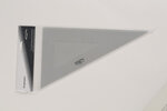 Equerre 60° 3 bords droits 28 cm