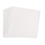Panneaux de cellulose  blanc  20x21cm  5 pces