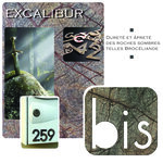 Numéro 1 - Numéro adhésif pour boîtes aux lettres- Pierre véritable 50 mm  Excalibur