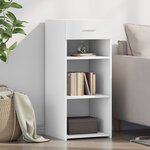 vidaXL Buffet blanc 40x42 5x93 cm bois d'ingénierie