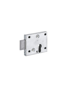 THIRARD - Boitier de serrure en applique à cylindre profilé  95x80 mm  sans gâche  pêne dormant
