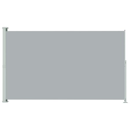 vidaXL Auvent latéral rétractable de patio 200x300 cm Gris