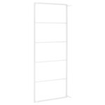 vidaXL Porte-serviette Blanc 45x10x115 cm Acier
