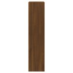 vidaXL Armoire à chaussures Chêne marron 63x24x103cm Bois d'ingénierie