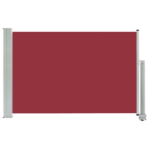 vidaXL Auvent latéral rétractable de patio 60x300 cm Rouge