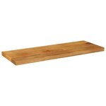 vidaXL Dessus de table 80x20x2 5 cm rectangulaire bois massif manguier