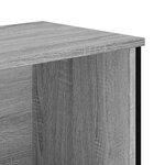 vidaXL Bibliothèque sonoma gris 50x31x106 cm bois d'ingénierie