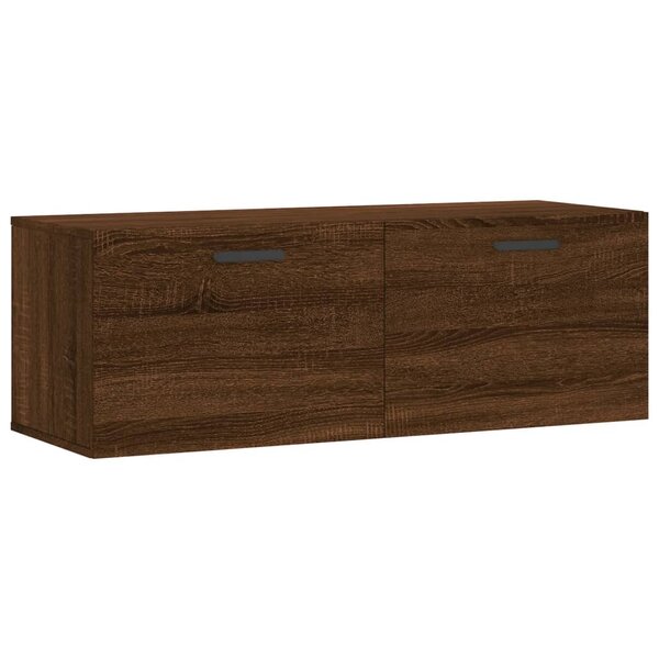 vidaXL Armoire murale chêne marron 100x36 5x35 cm bois d'ingénierie