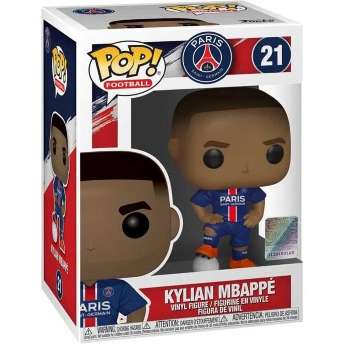 POP Football: Figurine articulée de Kylian Mbappé (PSG)