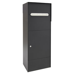 Boîte à colis en acier Multipack EP3104 fenêtre d'introduction et porte Noir