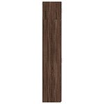 vidaXL Armoire de rangement mince chêne marron 45x42 5x225 cm