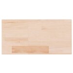 vidaXL Panneau d'étagère 40x20x4 cm Bois de chêne massif non traité