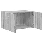 vidaXL Armoire murale sonoma gris 70x42 5x40 cm bois d'ingénierie