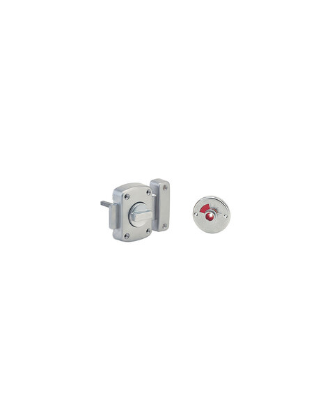 THIRARD - Verrou automatique alouette pour WC  50mm  époxy argent